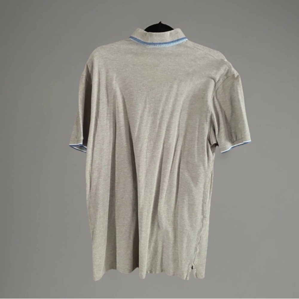 Fay polo golf shirt beige blue trim excellent condition size 54 R. 150 - Picture 2 of 7